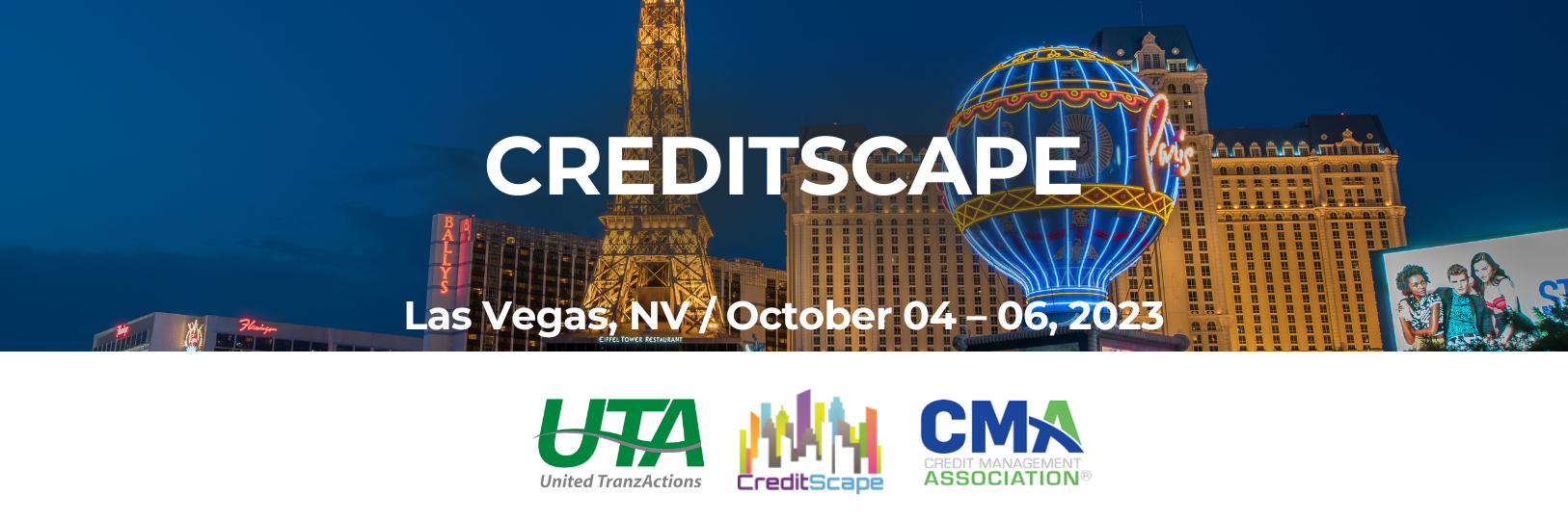 CMA: CreditScape - Las Vegas, NV. October 04 – 06, 2023